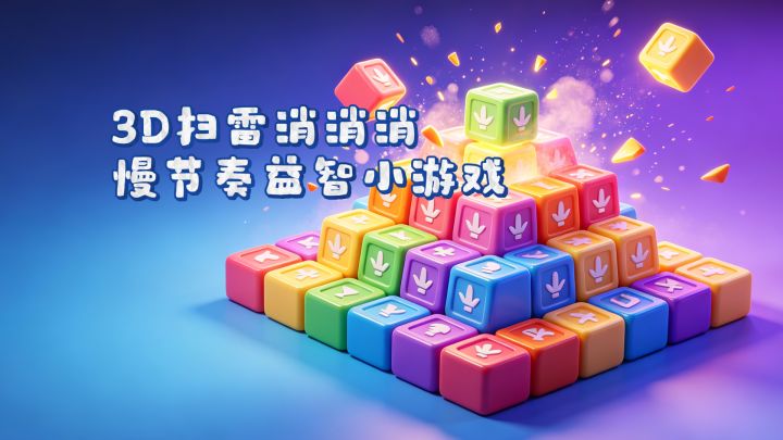 不用竞技不内卷,一款慢节奏益智小游戏。截图