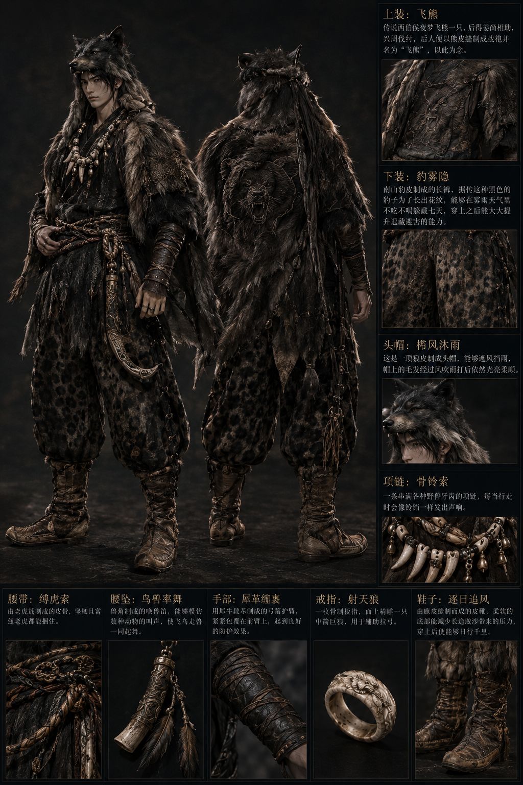 平安小镇剩余三套服装的实体化 2