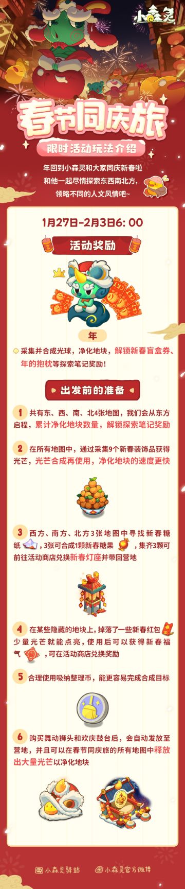 春节同庆旅地图活动玩法介绍