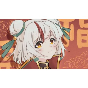 「 
 愿欢愉且胜意，
 万事皆可期。 
 何其有幸，
 年岁并进。 
 」#游戏图文新春挑战#同人二创