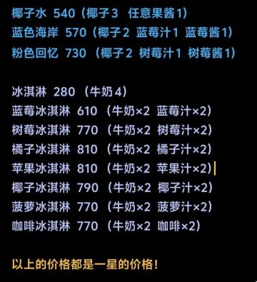 本周六潮流季冰淇淋食谱解锁方式！直接收藏