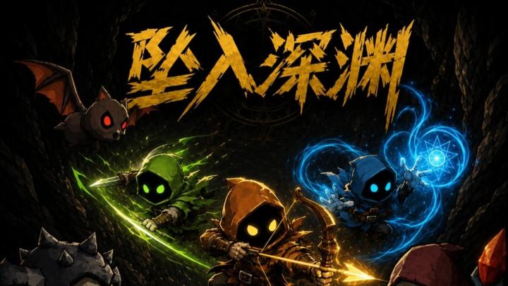 暗黑风格深渊下坠无限挑战，技能构筑玩法多变，可冲！！截图