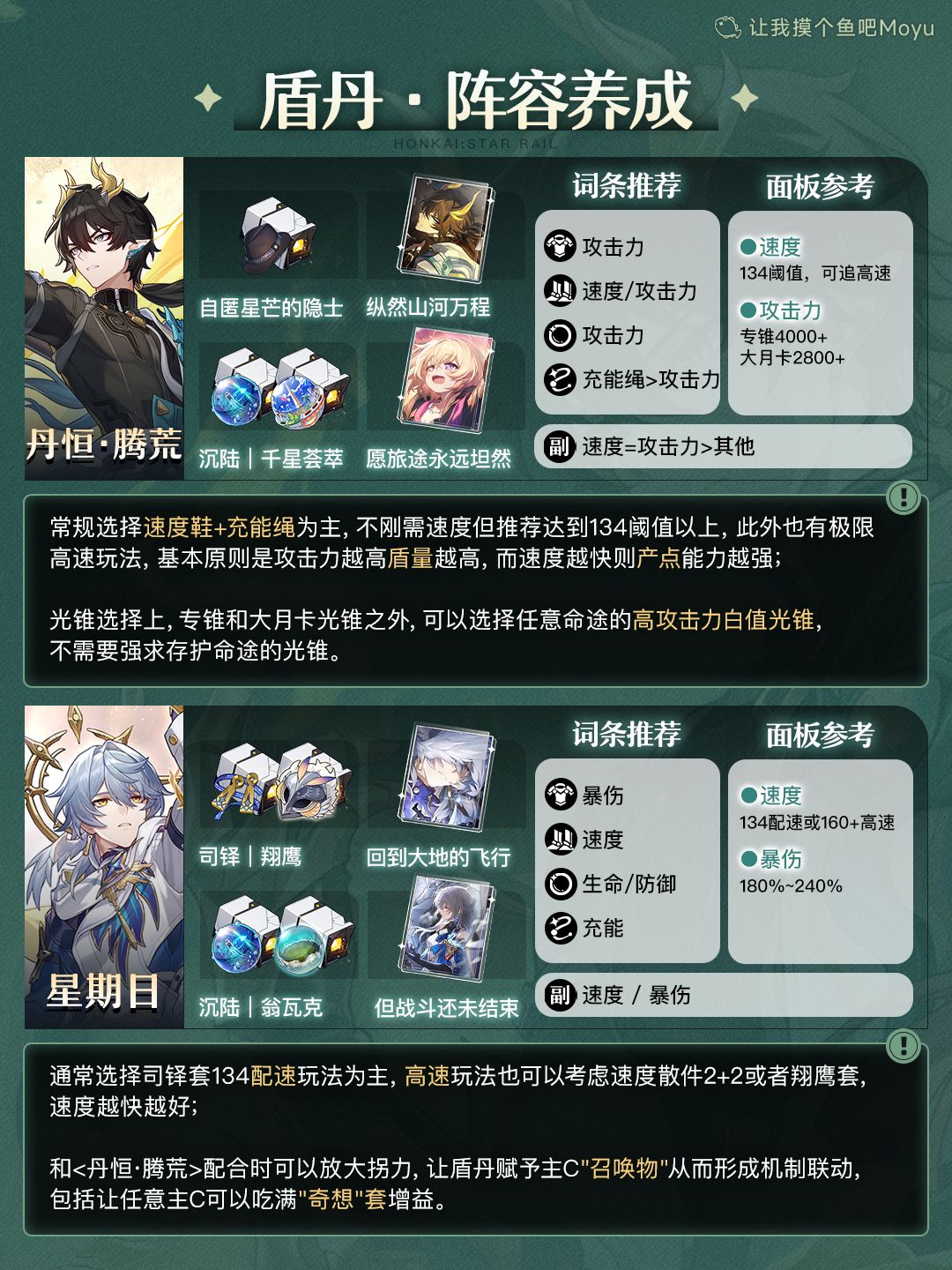 【V4.3攻略】丹恒腾荒复刻抽取建议队友养成 5