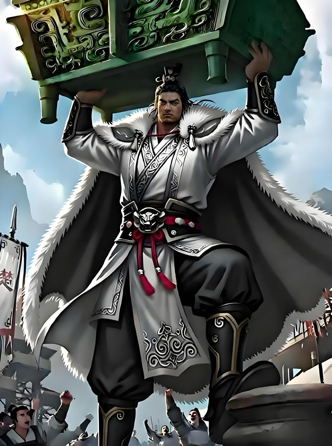 个人不喜欢披头散发的古人! 3