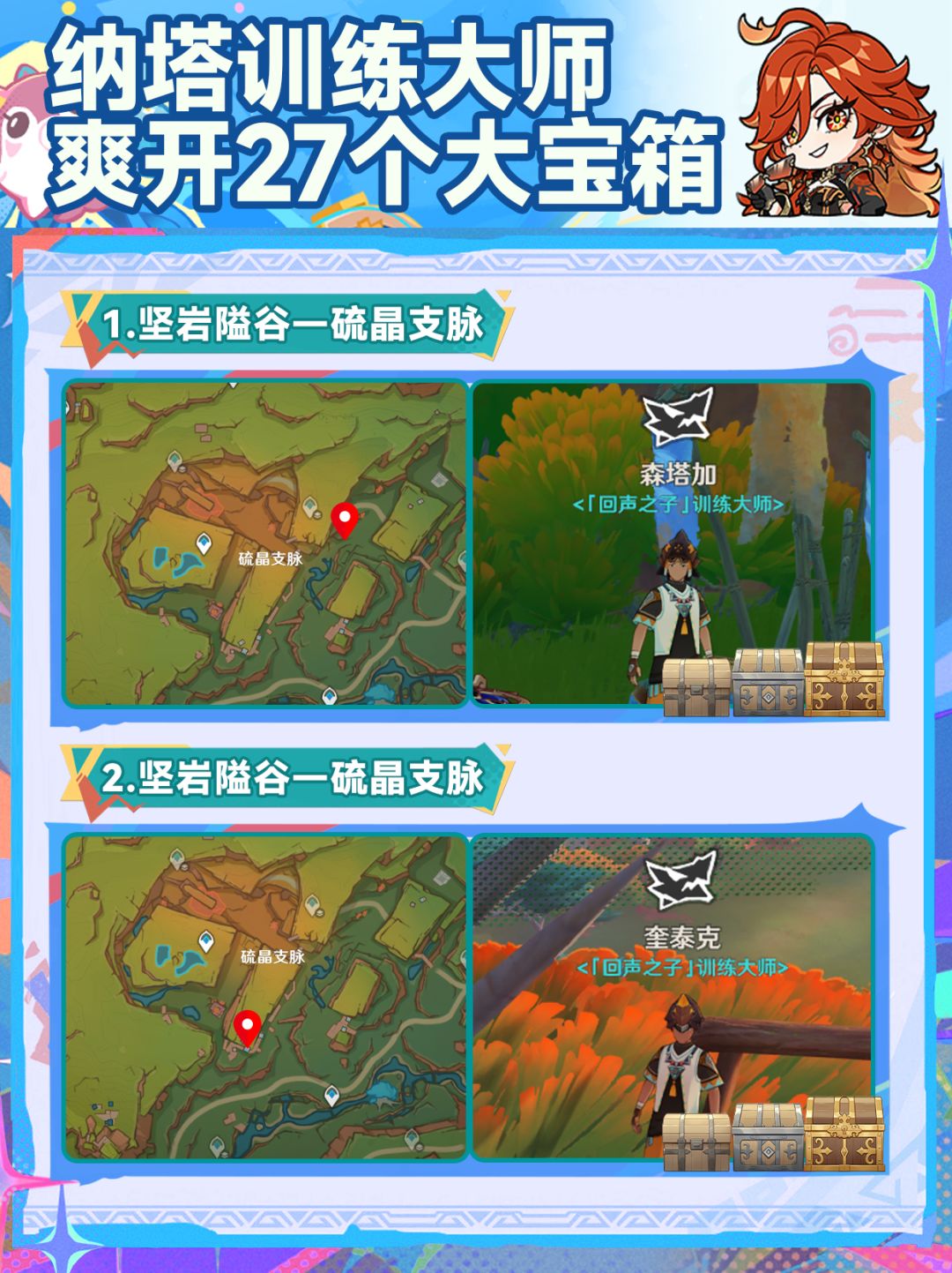 【V5.0攻略】纳塔最大福利!爽开27个宝箱 3