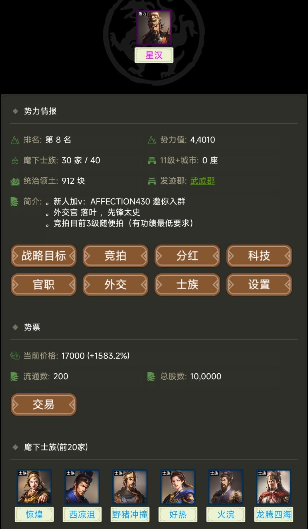 星野区北秦星汉招新人 1