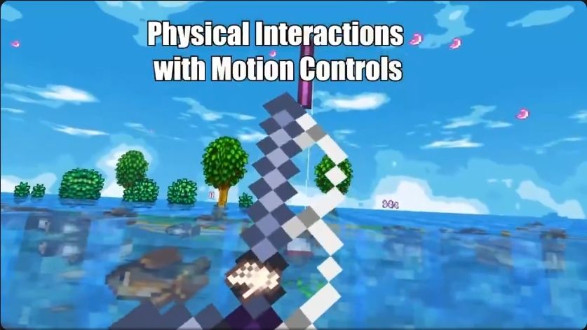 星露谷VR化MOD整活,种地变成第一人称砍树~ 2