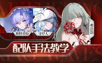【鸣潮】弗洛洛，坎特蕾拉，守岸人手法教学