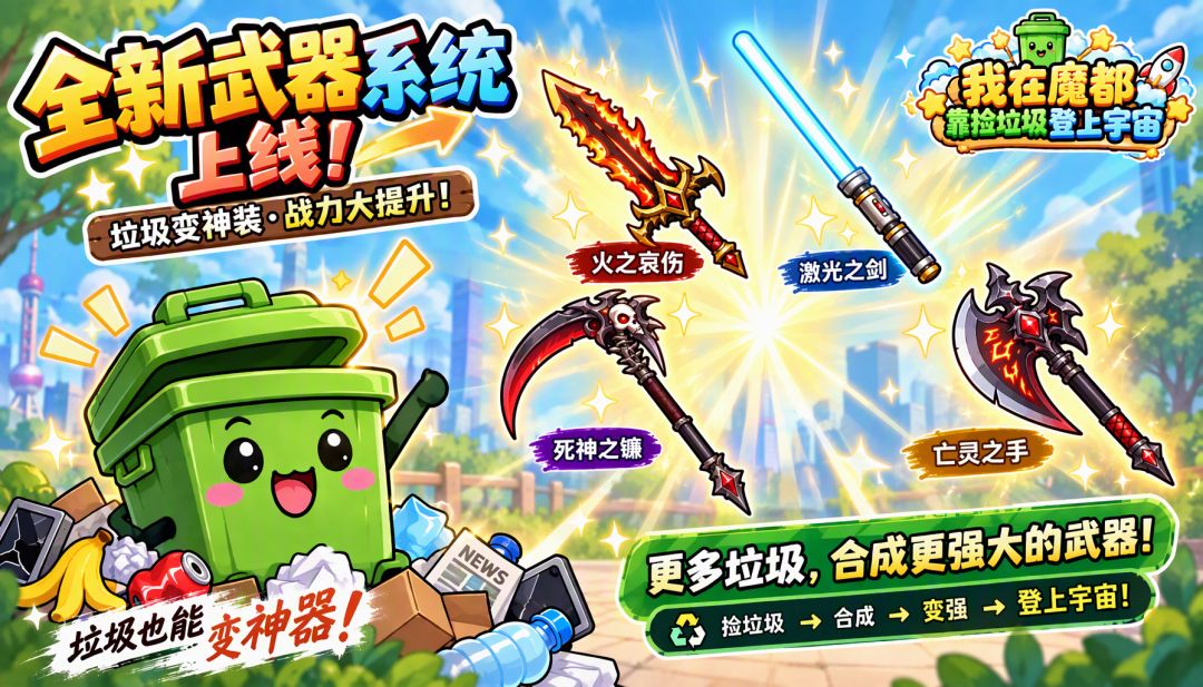 节日狂欢连续更新！翅膀系统上线！成就收集开启！新武器来了！🎉 3
