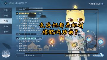 还不知道新版本素问的内功该如何搭配，不妨来看看竞速奶的内功搭配！