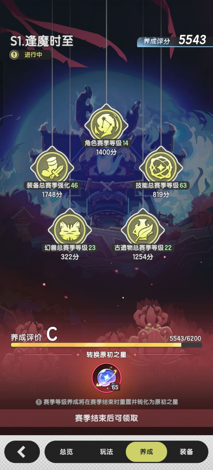黄泉阁第一天,前面都没买,是不是废了截图