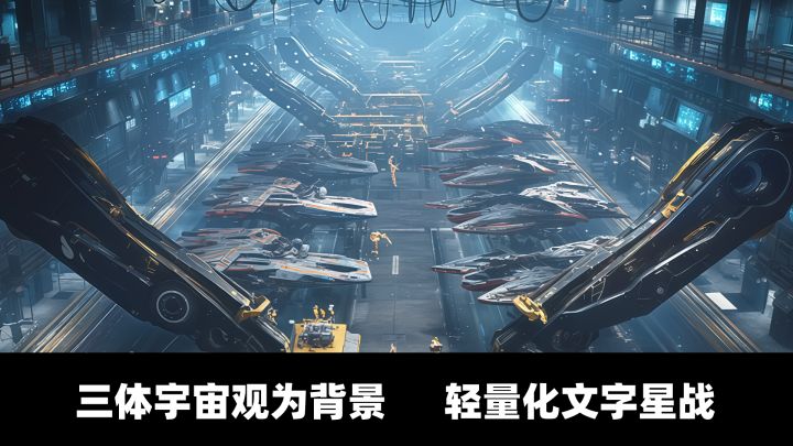 以三体宇宙观为背景!轻量化文字星战+人生模拟器小游戏!截图