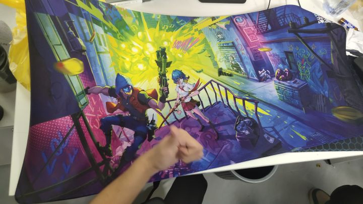 好长的鼠标垫截图