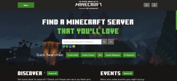 Minecraft官方多人服务器列表现已上线