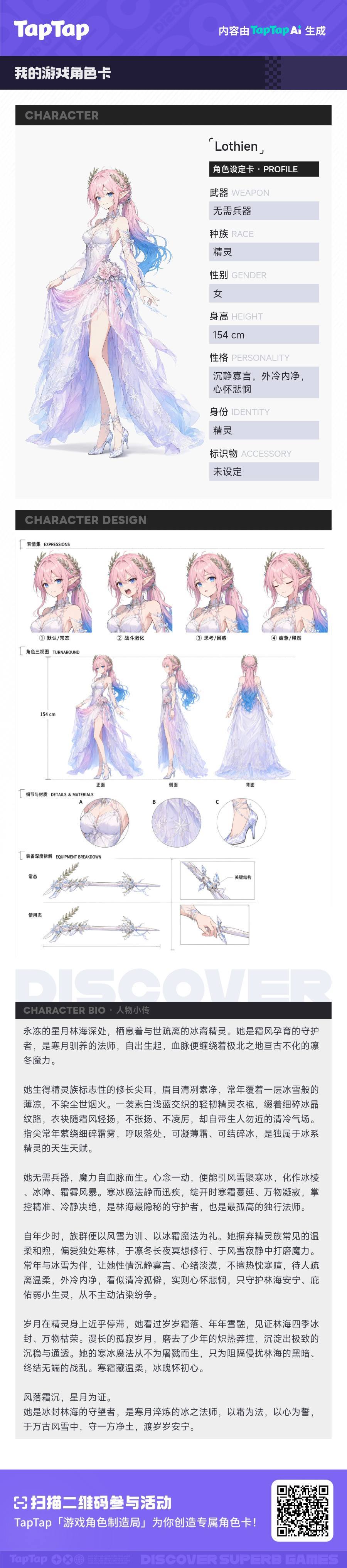 色彩和细节方面有点借鉴昔涟 1