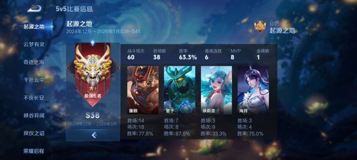 辅助还是好上分的。低段位截图