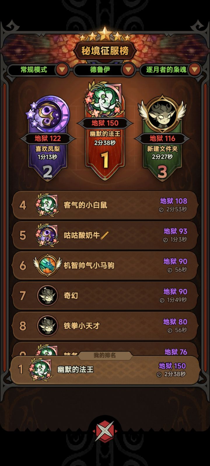 赛季结束!截图