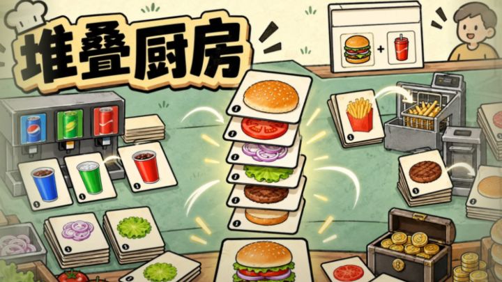 用卡片堆叠制作美味蟹黄堡❓玩起来还别有风味🔥截图