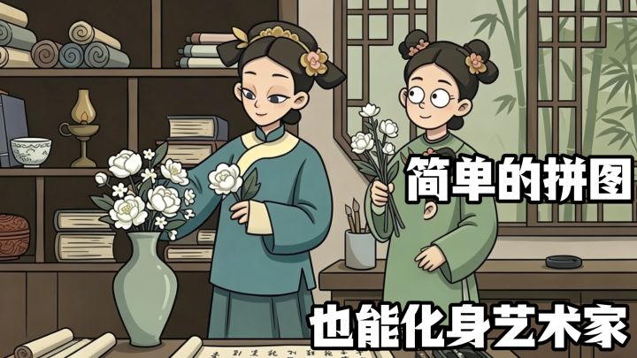 简单的拼图游戏，也能让你化身拼图艺术家！截图