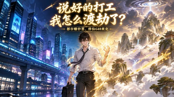 《说好的打工,我怎么渡劫了?》正式上线公告截图