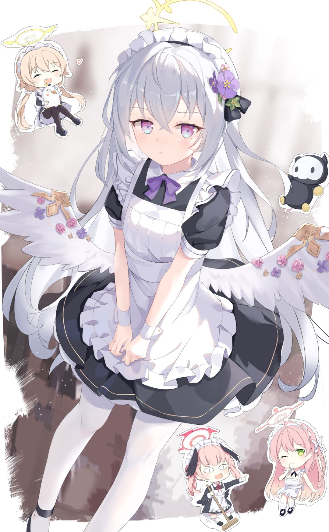 插画分享 • 碧蓝档案 • 白洲梓 • ( ᗜ ˰ ᗜ ) 2
