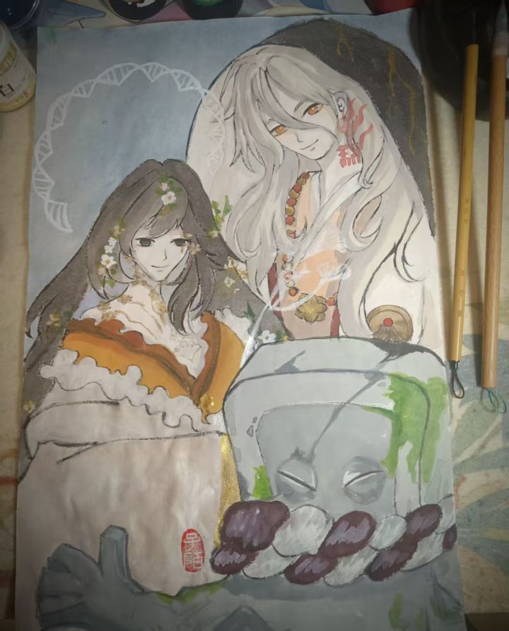 画了平安京三大石头系美人(bushi)截图