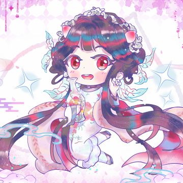 【物华弥新|同人二创】画了小桃桃✨