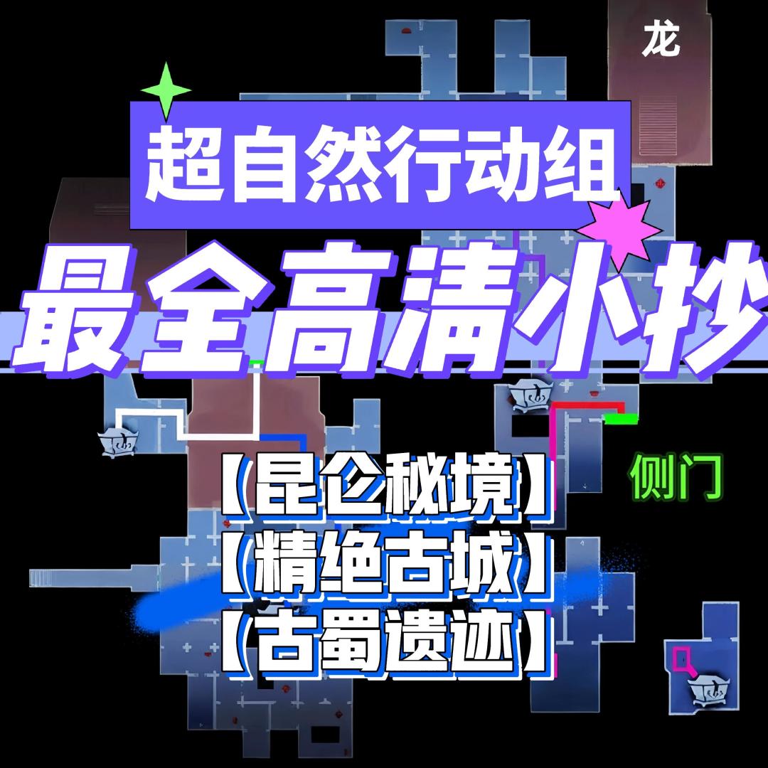 【超自然小抄】昆仑秘境+精绝古城+古蜀遗迹截图