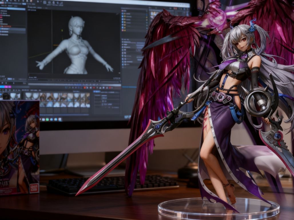 还有谁没有自己喜欢角色的3D手办啊 4