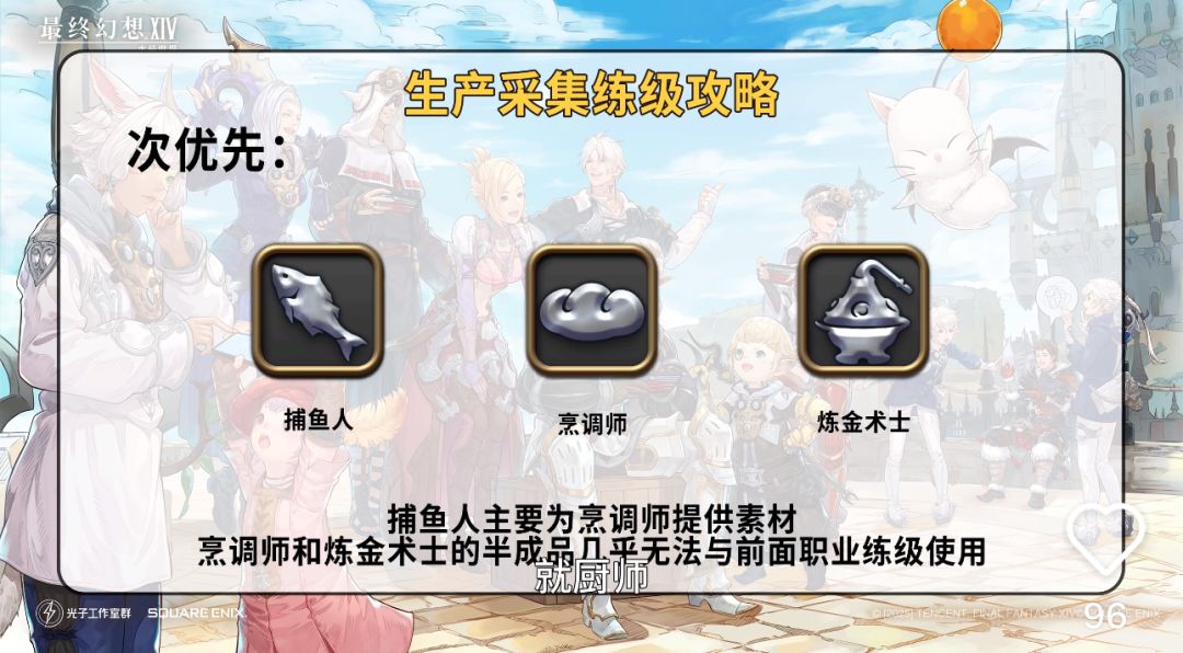 生产职业练级顺序 2
