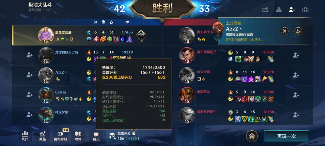 大乱斗还加分呢 1
