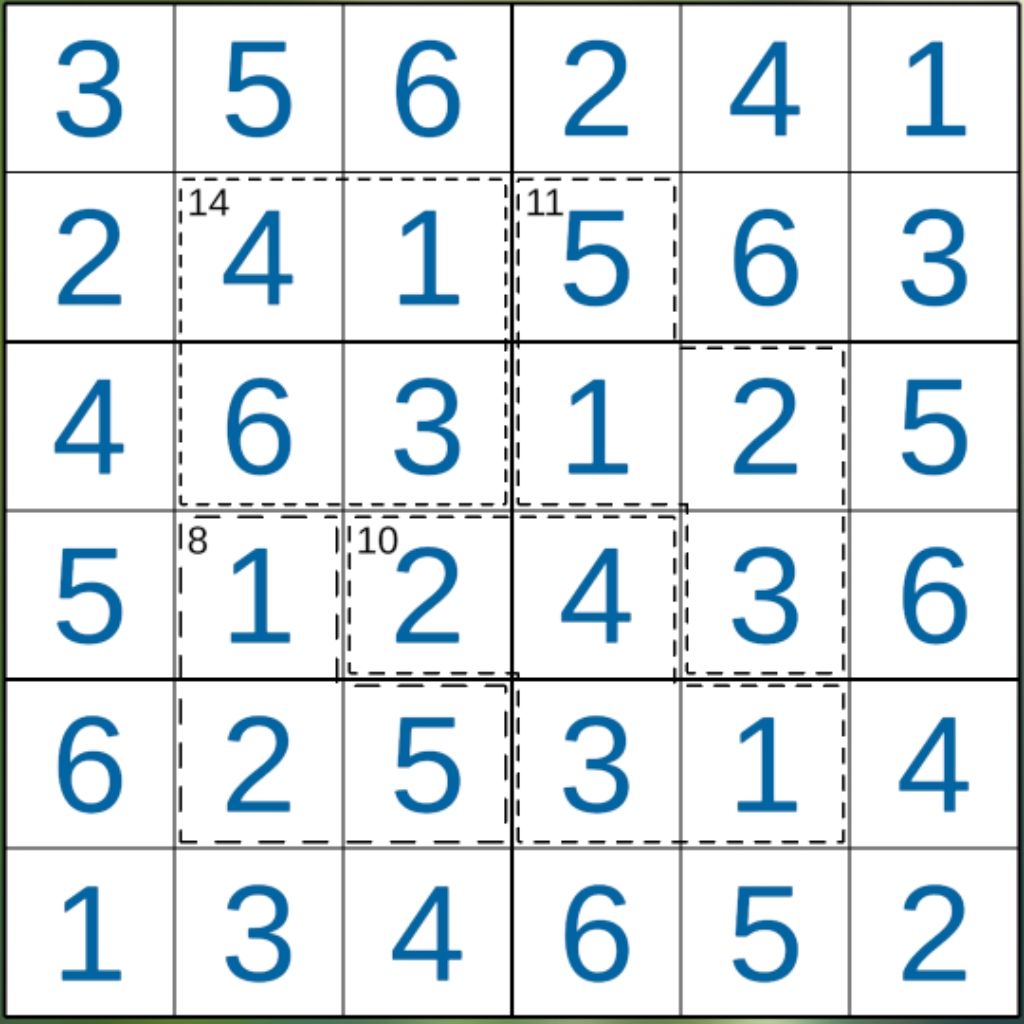 杀手数独第13~24关 11