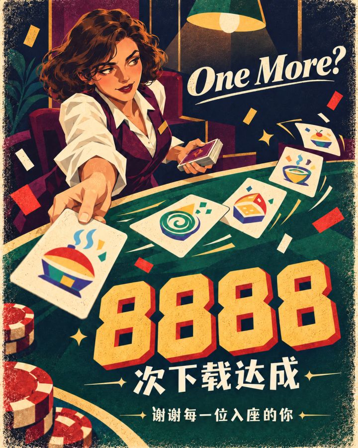 《One More?》8888 次下载达成!截图