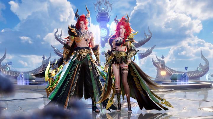全新门派·魔神殿的弟子服,道友们好奇吗?截图