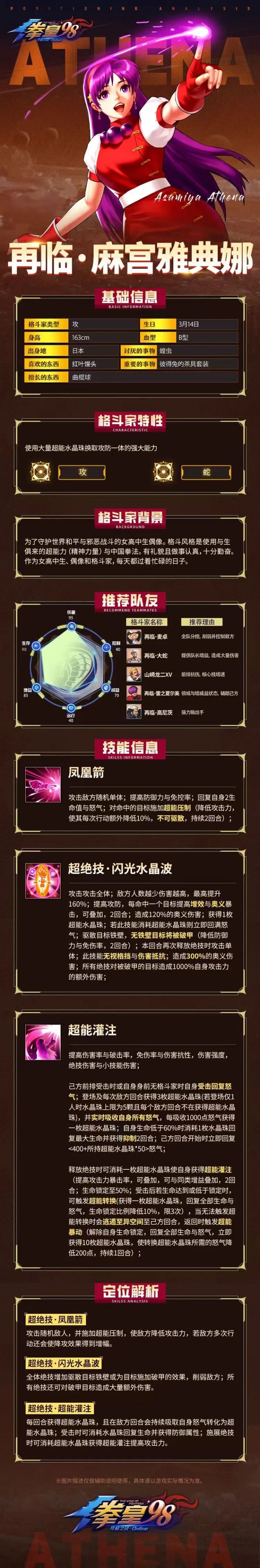 【格斗家情报】再临·麻宫雅典娜定位解析截图