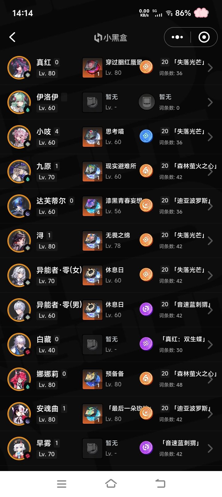 老大们求配队截图