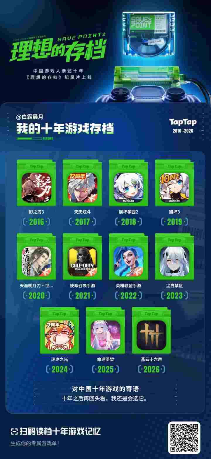 下一个十年。截图