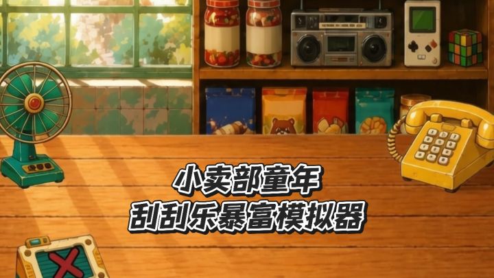 刮刮乐模拟器,童年小卖部开业啦截图