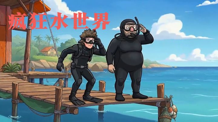 有点抽象的水上生存游戏,玩法丰富,快来一试吧截图