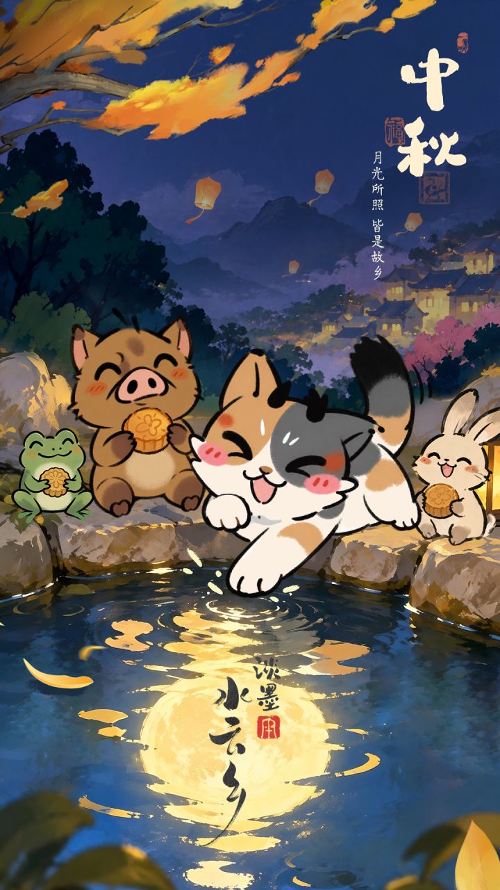 节气上上签 | 中秋 月是故乡圆截图