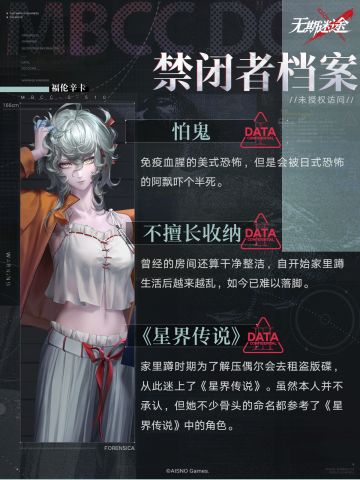 【禁闭者档案】//未授权访问丨福伦辛卡