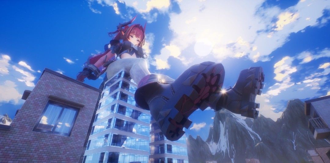 《女巨人游乐场》迎来终末地黑丝美少女! 4