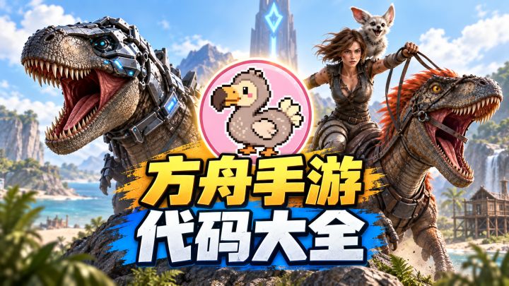 2026方舟手游重制版最全代码大全!萌新必看!画质、帧率、B截图