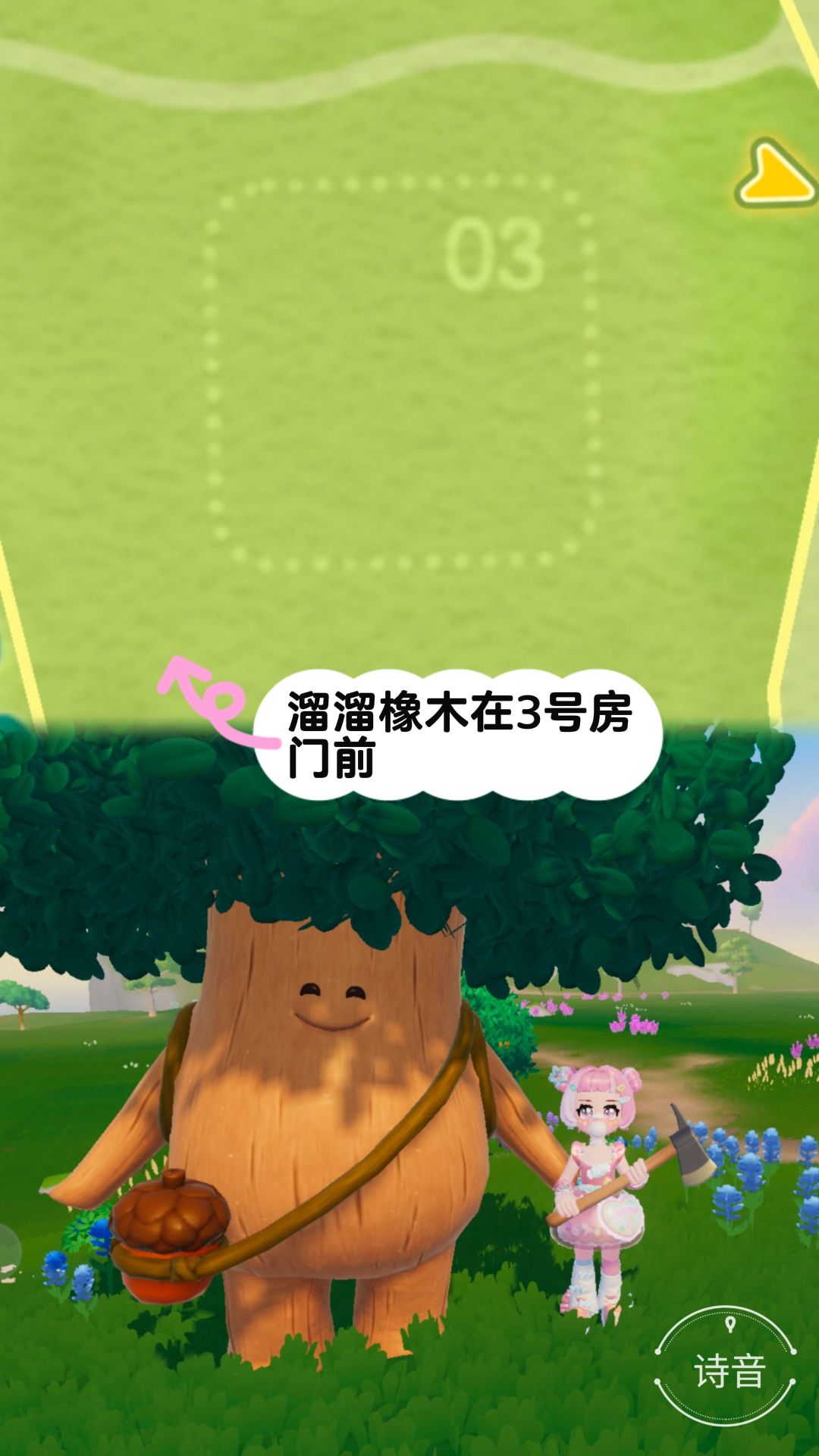 10.27心动小镇最新溜溜橡木和萤石位置 2
