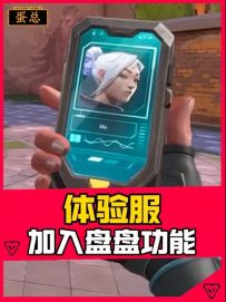 体验服加入盘盘功能小熊按钮