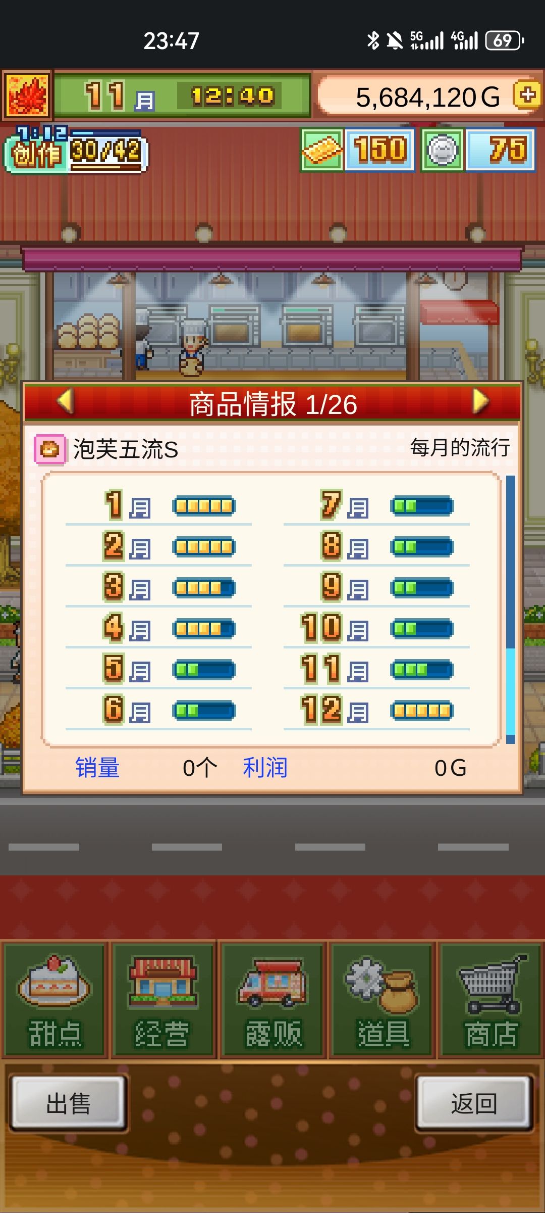 漆器盘五流泡芙 2