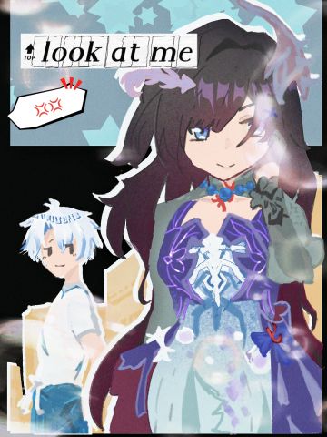 【日常画了】白厄 你在看谁？