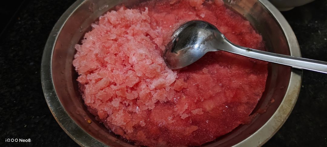自制🍉冰沙,味道还行 1