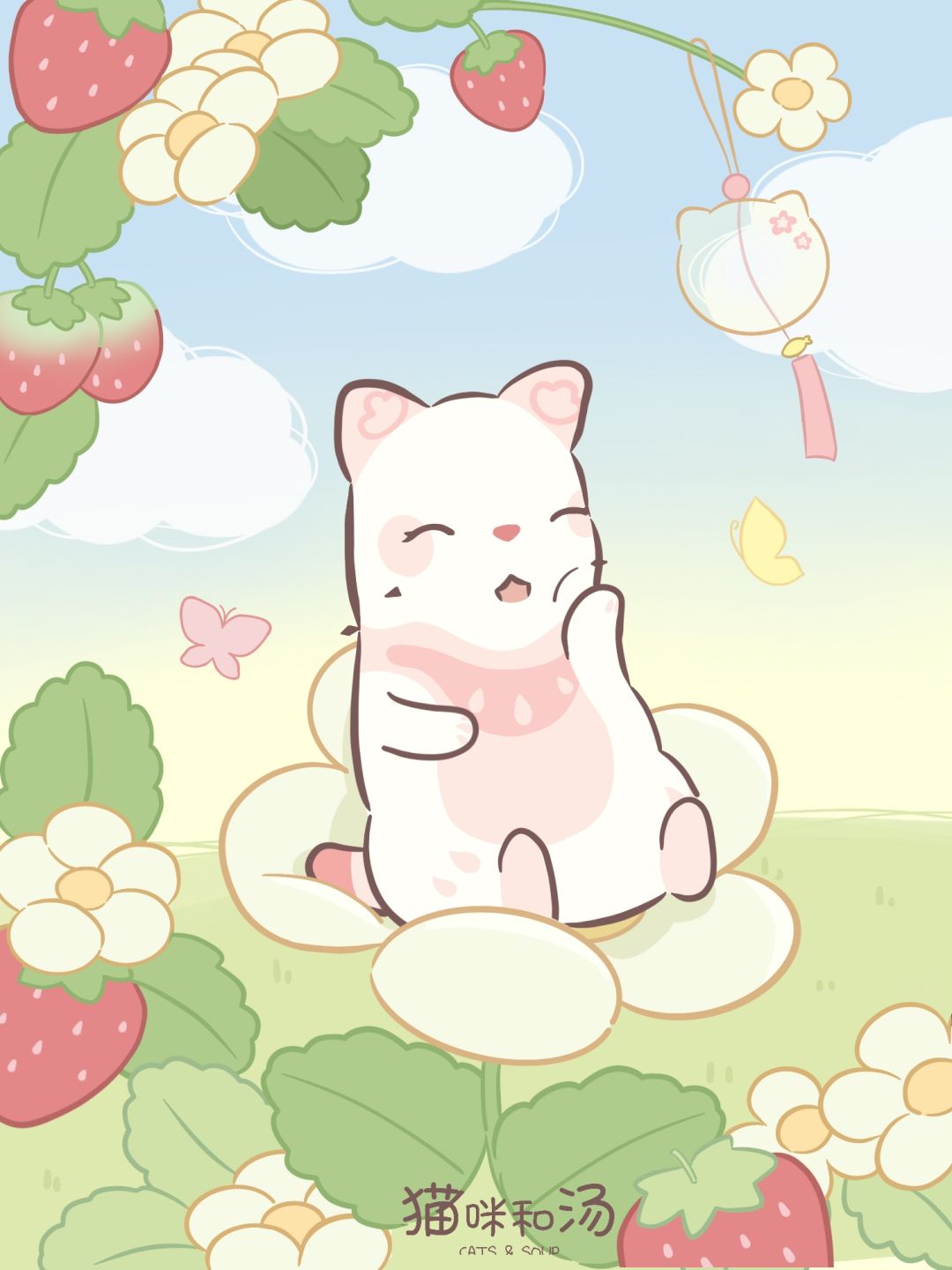 新猫咪 | 一周年特别猫咪登场!草莓般甜美~ 1