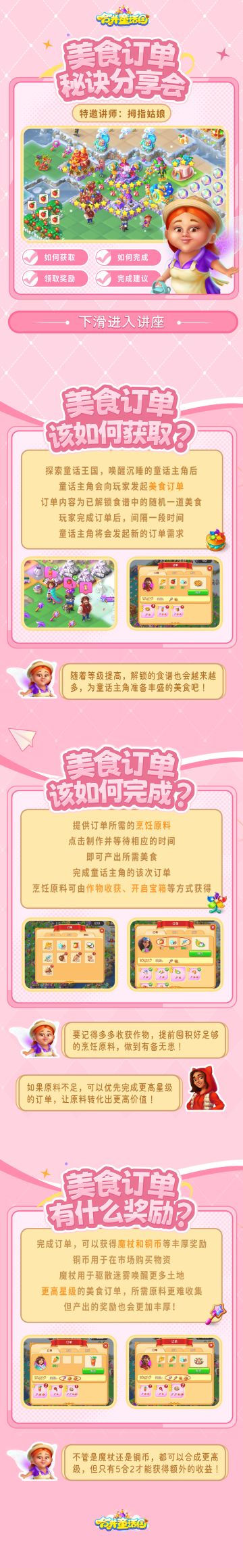 攻略手册丨美食订单秘诀分享会